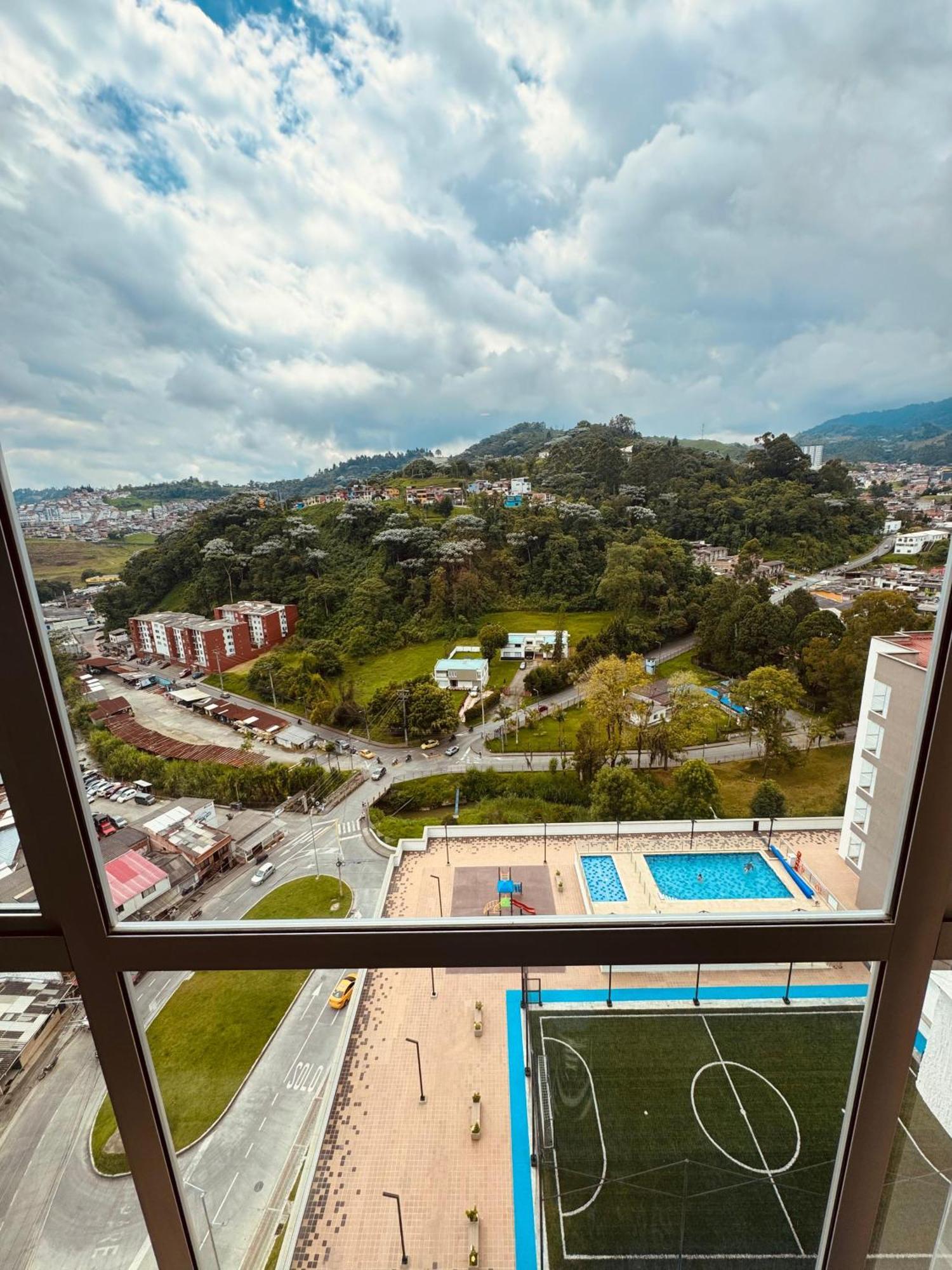 Espectacular Vista, Apto De Lujo, Piscina, Gym Lägenhet Manizales Exteriör bild