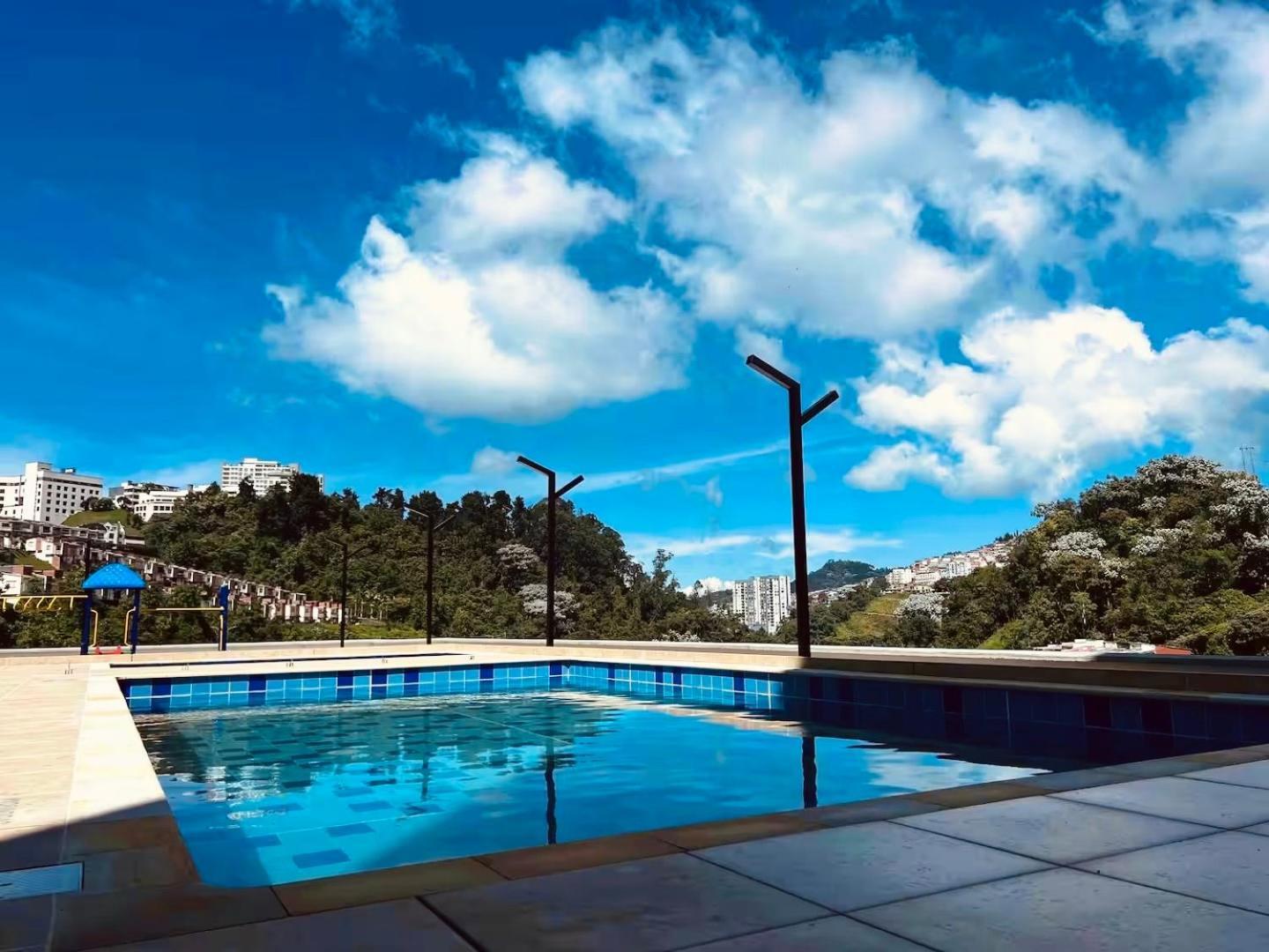 Espectacular Vista, Apto De Lujo, Piscina, Gym Lägenhet Manizales Exteriör bild